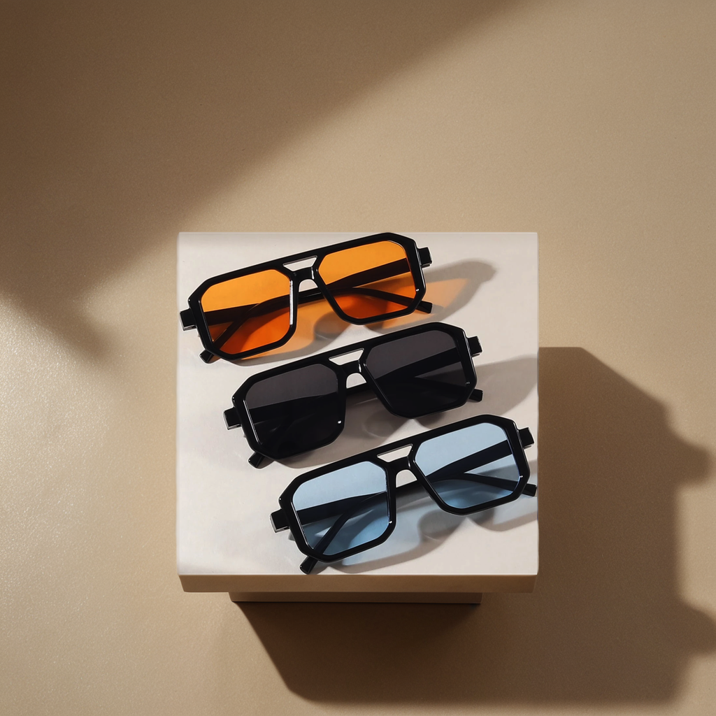 Ochelari cu rama pătrată Unisex Noa (Rama Groasa)