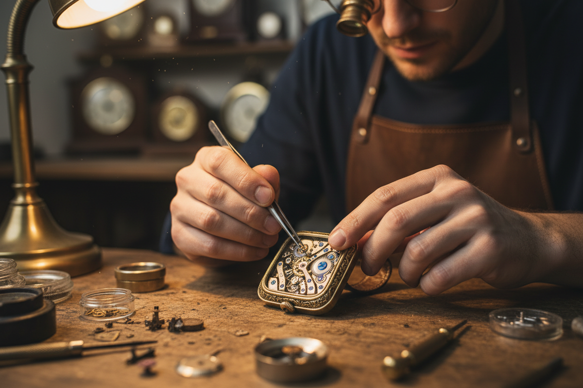 it is good but he can crafting a simple squere watch